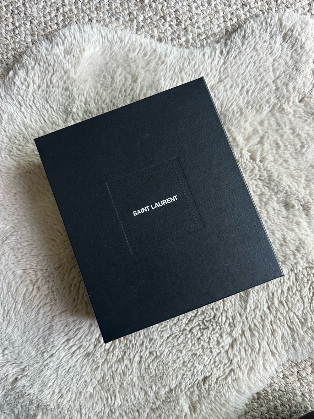 Saint Laurent Black Logo Gift Box